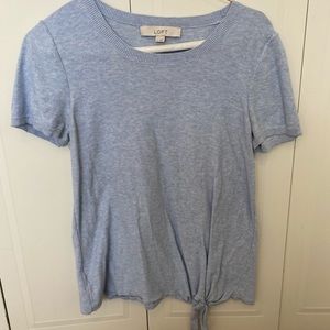 Loft Light Blue Sweater Top
